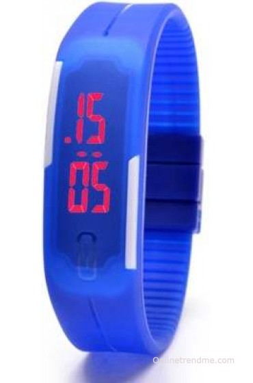 Hala Rubber Magnet Led Sport Digital Watch - For Boys, Men